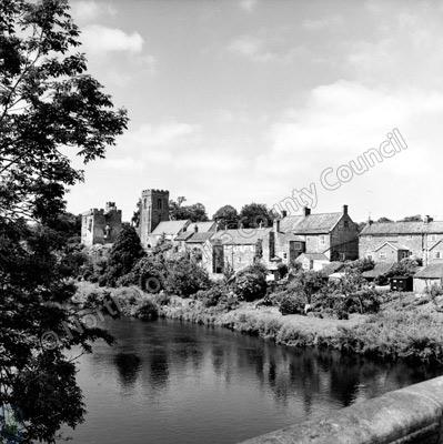 River Ure, West Tanfield, 1966